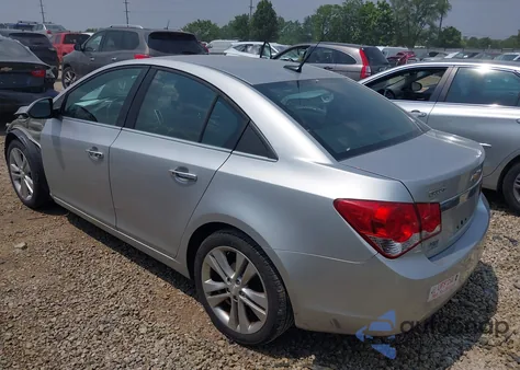 2013 Chevrolet Cruze Ltz from USA, damaged, VIN 1G1PG5SB6D7299215